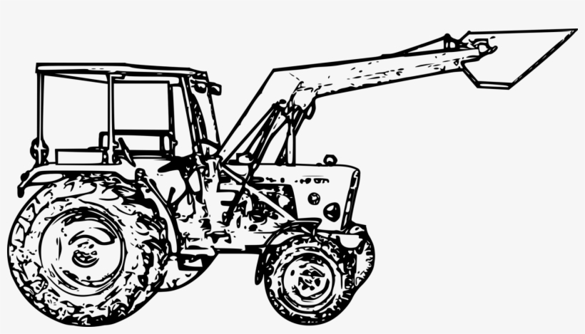 Tractor Caterpillar Inc - Desenhos Para Pintar De Tratores, transparent png #641487