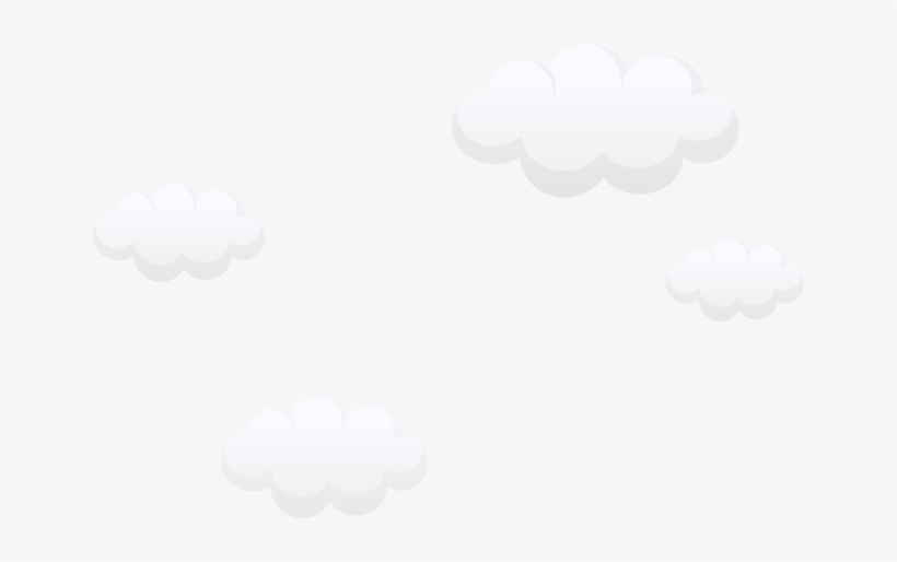White Clouds Png Background Image - 白云 卡通 Png, transparent png #641769