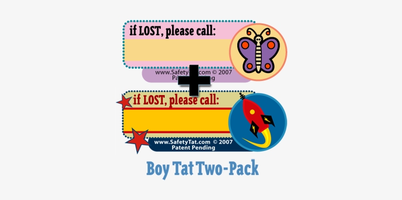 The Idea For Safetytat Temporary Child Id Tattoos Was - Crianças, transparent png #641784