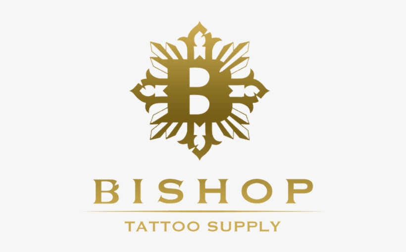 Bishop Tattoo Gold - Bishop Tattoo Machine Logo, transparent png #641913
