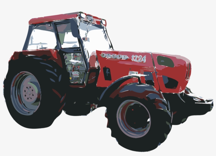 John Deere Tractor Massey Ferguson Agricultural Machinery - Tractor, transparent png #642051