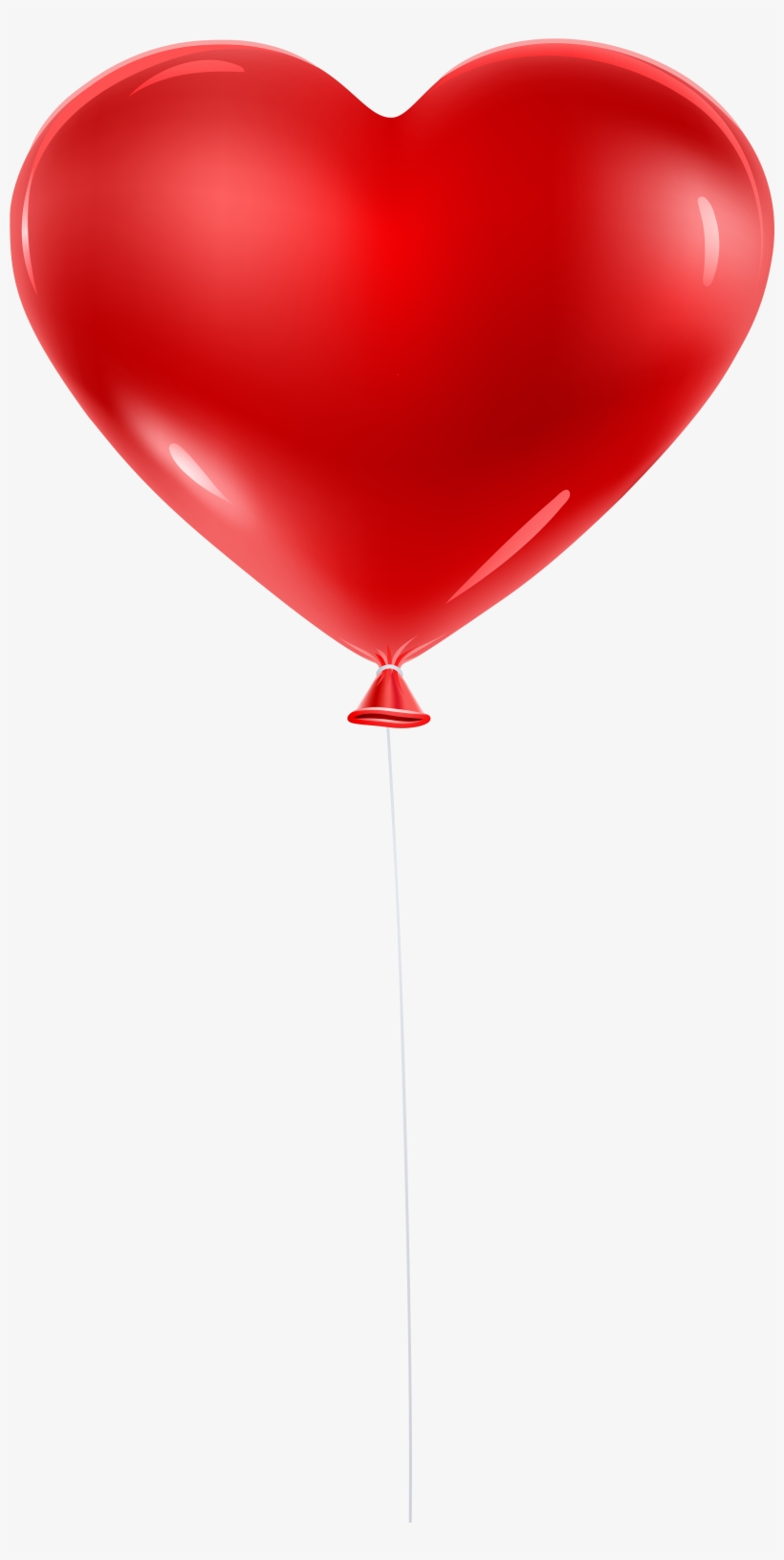 Red Balloon Heart Transparent Clip Artu200b Gallery - Balloon Birthday, transparent png #642348