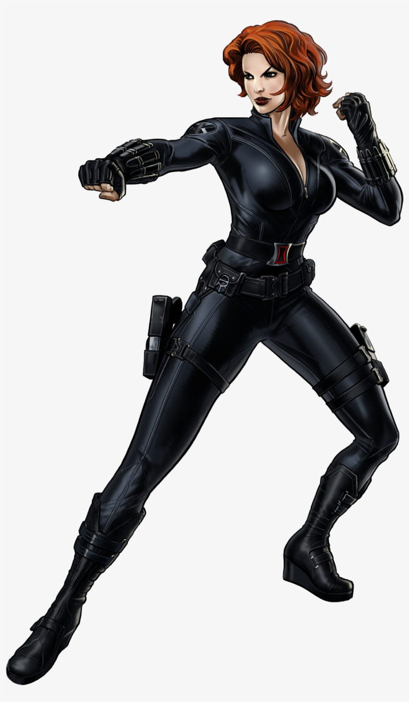 No Caption Provided No Caption Provided - Black Widow Marvel Cartoon, transparent png #642652