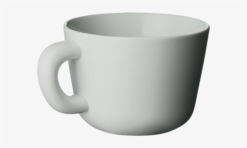 09091 Bulky Tea Cup Grey 1502282376 - Tea, transparent png #643108