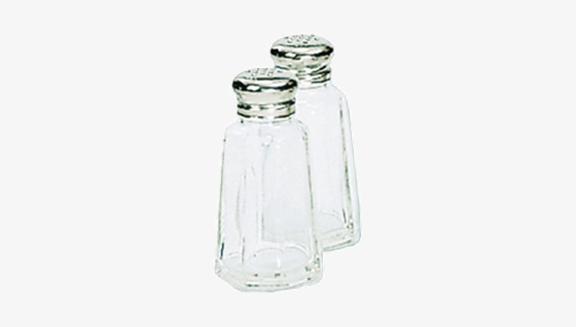 Adcraft Mushroom Top Salt Pepper Shakers Glass Stainless, transparent png #643195