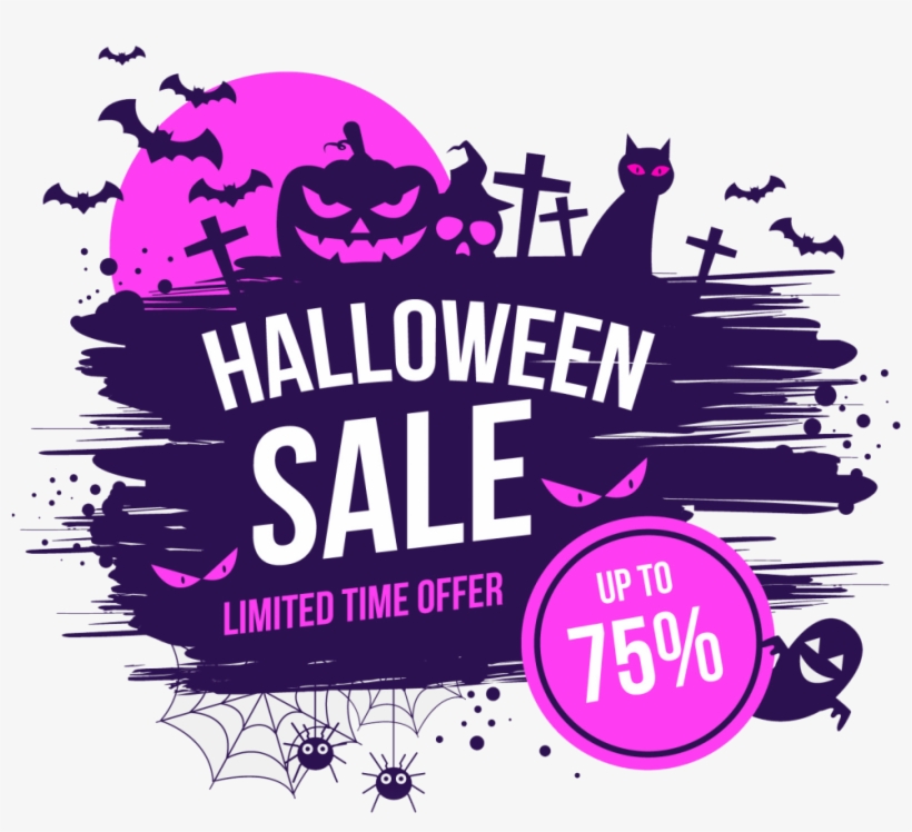 Halloween Party Poster Template Free Download - Halloween, transparent png #643242