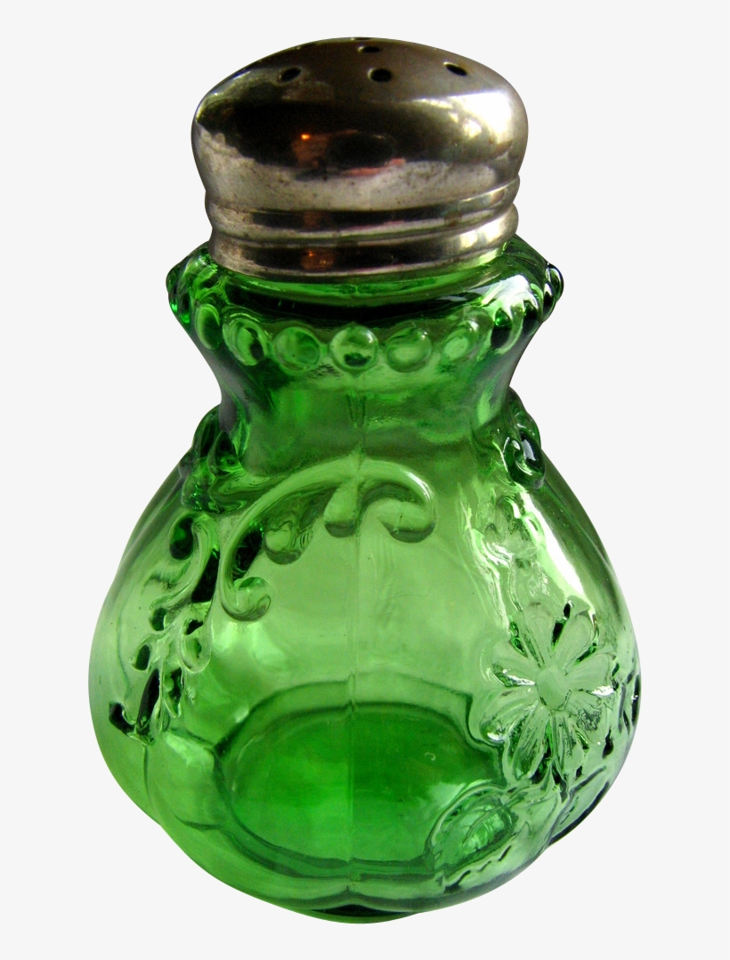 "intaglio" Pattern, Northwood Glass Salt Shaker From - Salt And Pepper Shakers, transparent png #643294