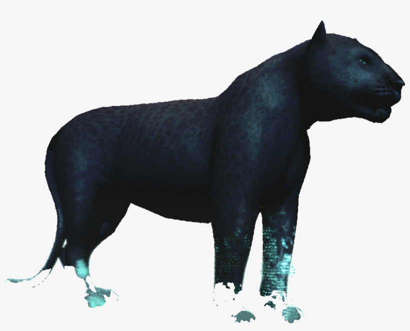 Black Jaguar - Illustration, transparent png #643402