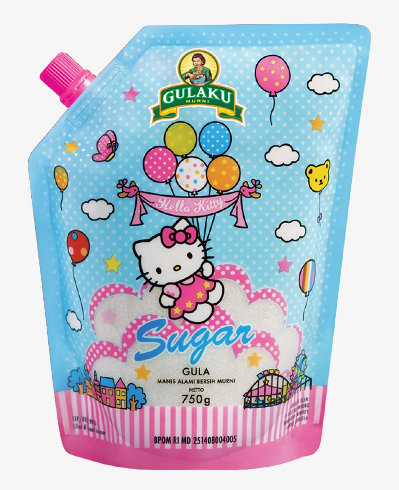 Gulaku 03 Pouch Hellokitty Ballon - Gulaku Hello Kitty, transparent png #643404