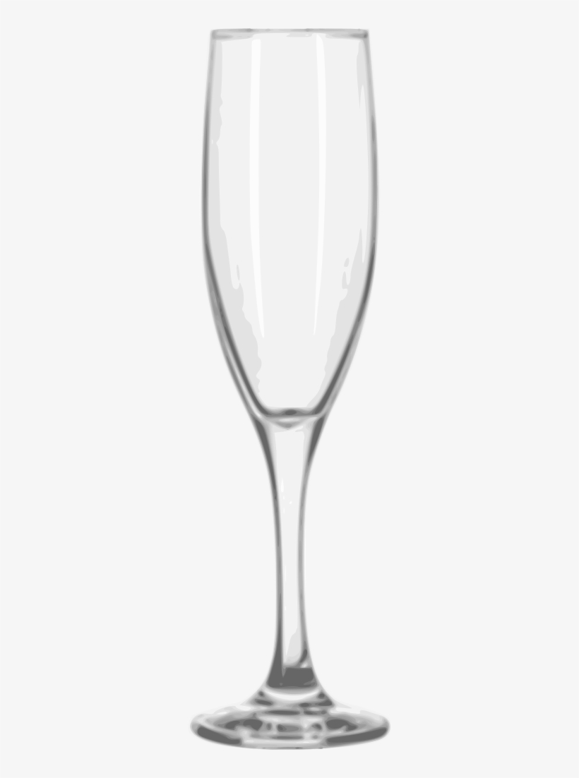 File - Flute Glass - Svg - Flute Png Glass, transparent png #643912