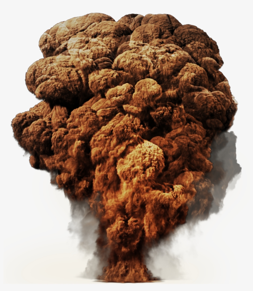 Smoke Png - Mushroom Cloud No Background, transparent png #644047