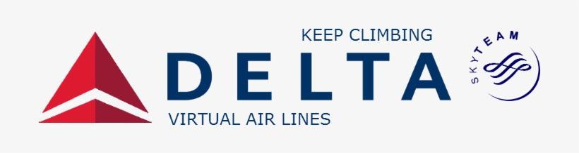 Delta Virtual Air Lines Png Logo - Parallel, transparent png #644243