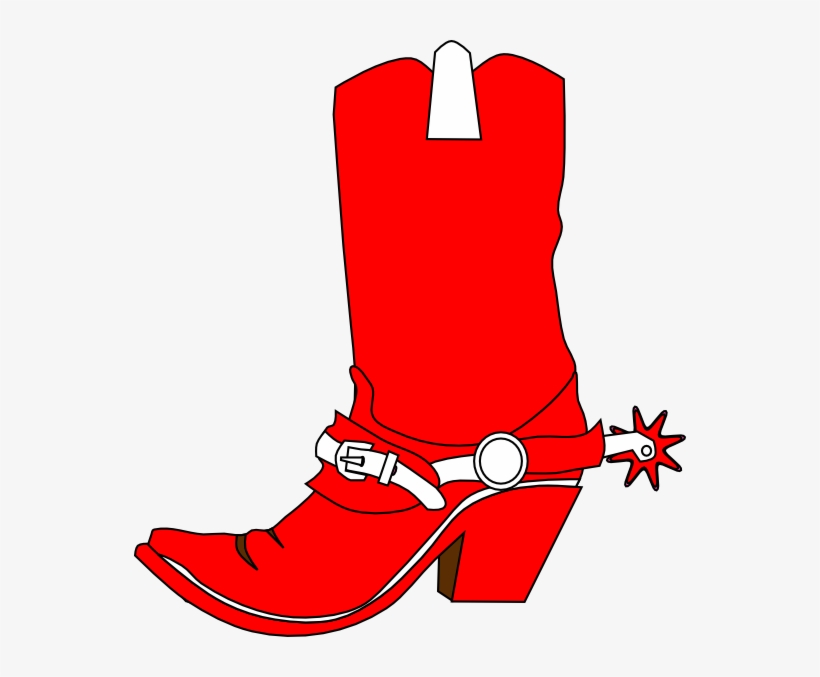 Cowboy Boot Png Transparent Image - Red Cowboy Boots Clipart, transparent png #644496