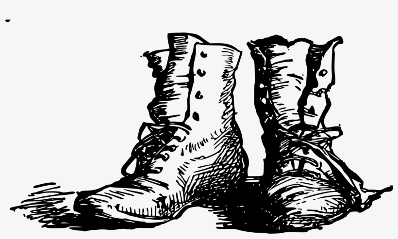 Wellington Boot Shoe Line Art Drawing - Boots Line Art, transparent png #644535