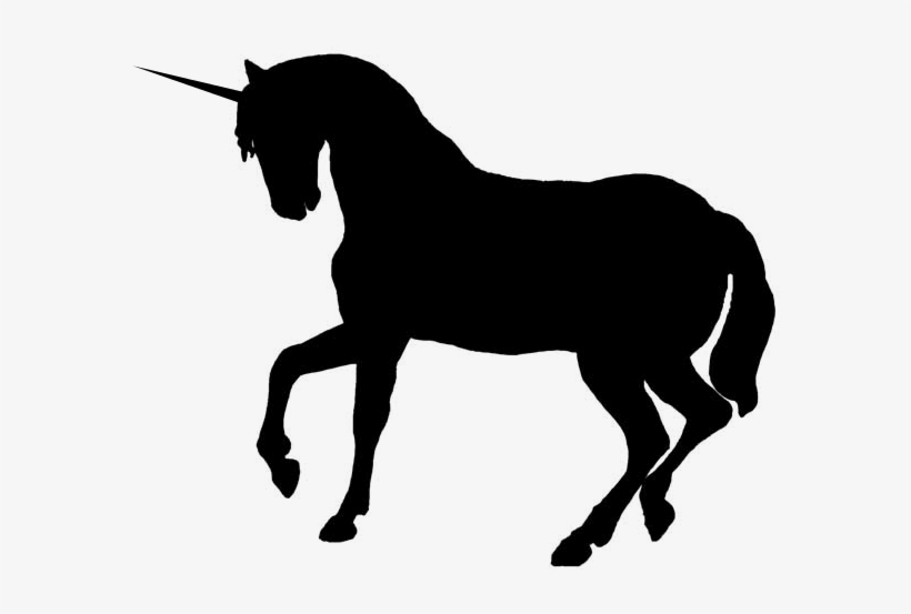 Unicorn With Wings Silhouette, transparent png #644788