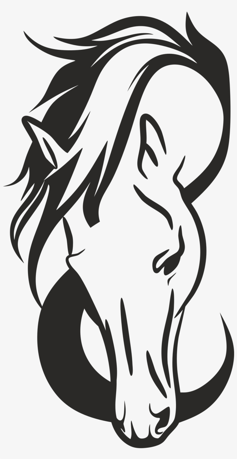 This Free Icons Png Design Of Horse Head Silhouette, transparent png #644813