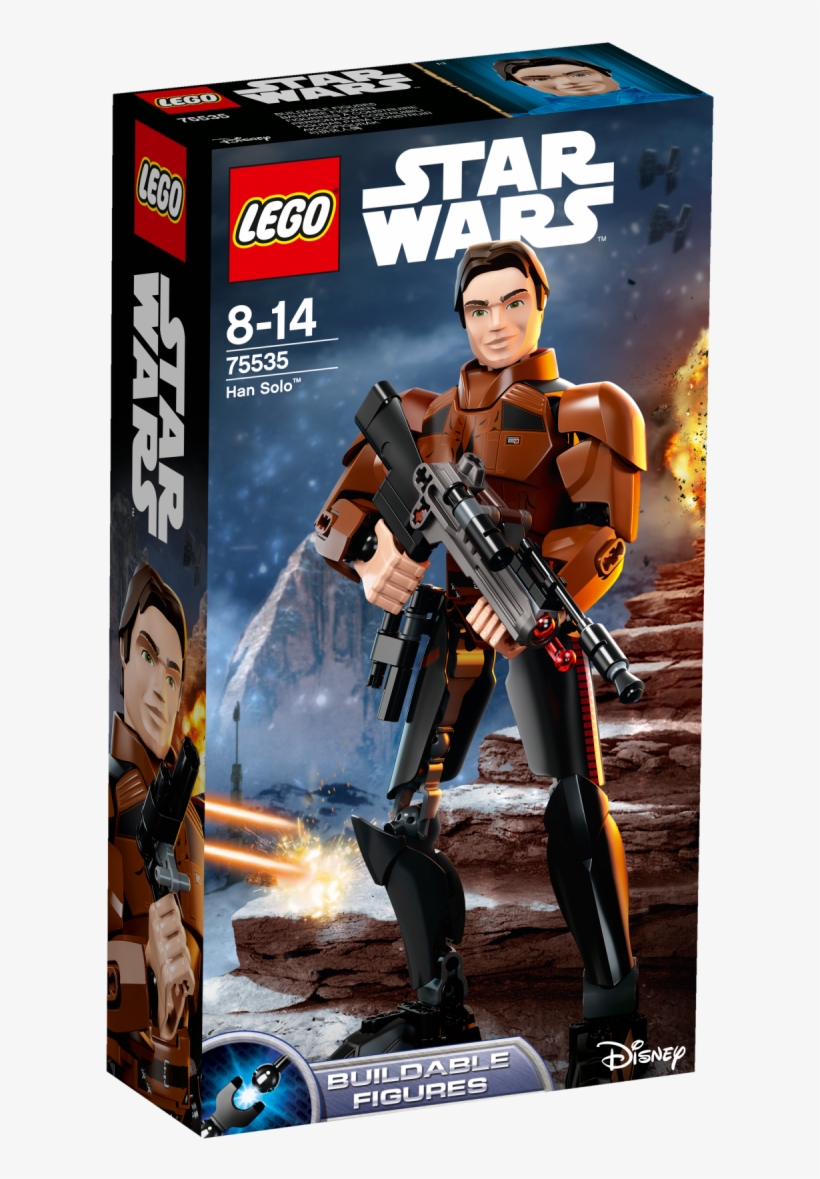 Han Solo™ - Lego 75528 Star Wars Rey, transparent png #645345