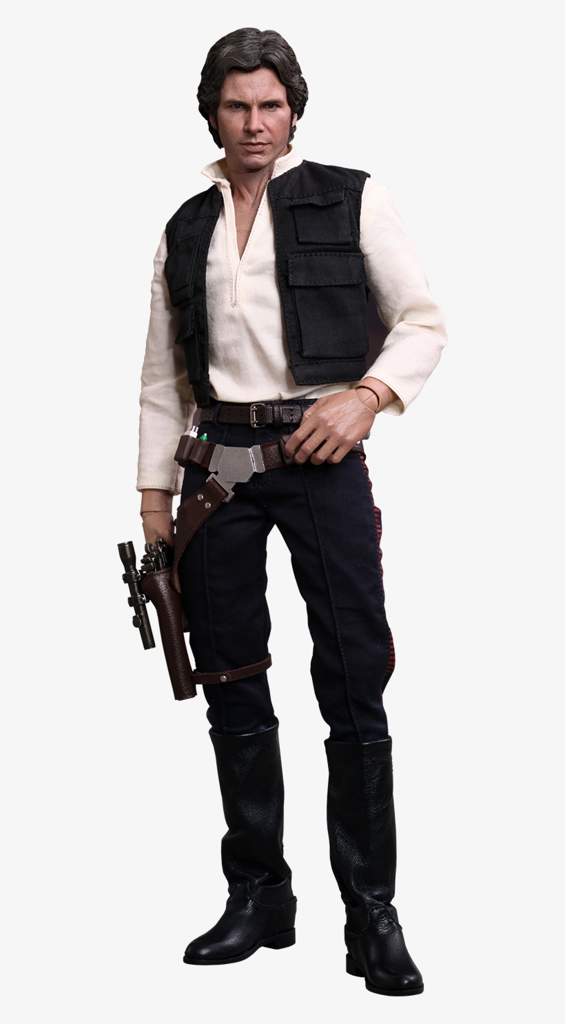 Han Solo - Hot Toys Han Solo Sixth Scale Figure, transparent png #645472