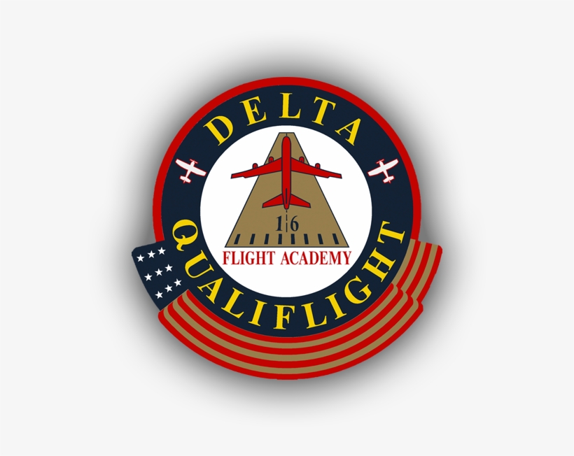 Delta Qualiflight - Delta Qualiflight Logo, transparent png #645495