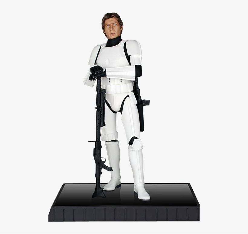 Han Solo Stormtroooper Deluxe 1/6th Scale Statue - Star Wars - Han Solo Stormtroooper Deluxe 1/6th Scale, transparent png #645802