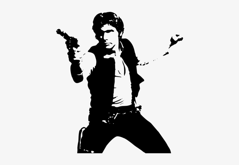 Han Solo Baby One Piece, Star Wars Toddler T Shirt - Harrison Ford Han Solo Young, transparent png #645895