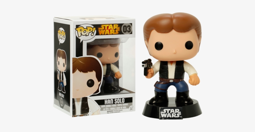 Star Wars Funko Pop Han Solo - Star Wars Pop Han Solo, transparent png #645975