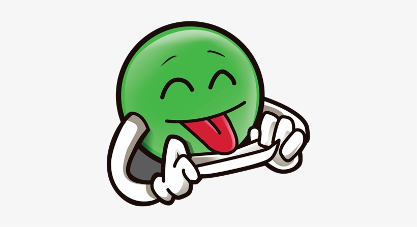 Weed Emoji Joint Lick - Animated Weed Emoji, transparent png #646085