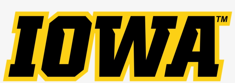 Iowa Hawkeyes Wordmark - Iowa Hawkeyes Transparent Logo, transparent png #646384