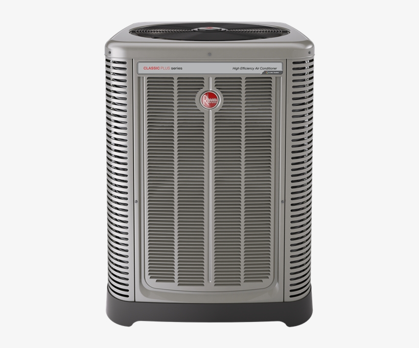 Ra17 - 4 Ton Rheem 14 Seer R-410a Heat Pump Condenser (classic, transparent png #646405