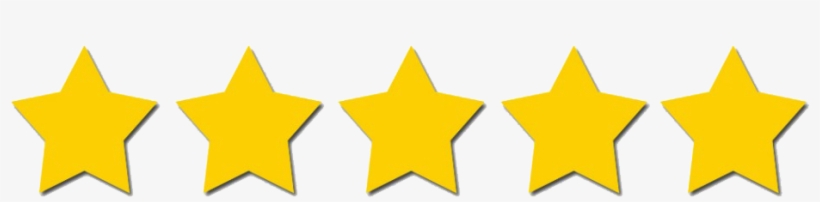 5 Star Customer Review Cowboy Coffee - 5 Stars Png Flat, transparent png #646510