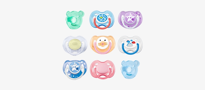 Transparent Pacifier Gothic Jpg Free - Avent 2 Orthodontic Silicone Night Time Soothers 6-18m, transparent png #646511