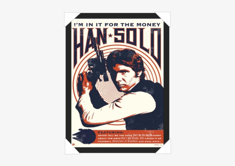 #811 - Han Solo Poster Im, transparent png #646583