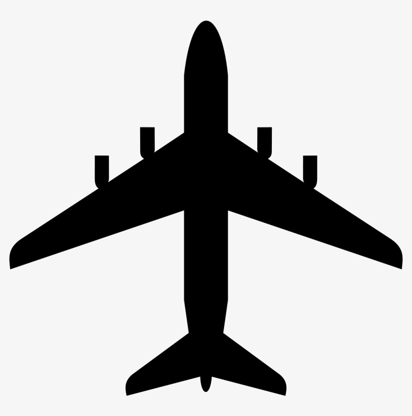File - Silhouette An-124 - Svg - 747 Silhouette, transparent png #647313