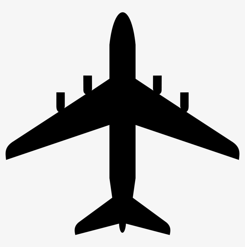 File - Silhouette An-124 - Svg - 747 Silhouette, transparent png #647313