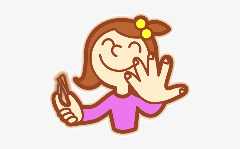 Hair Clipart Tied Back - Personal Hygiene Images Cartoon, transparent png #647449