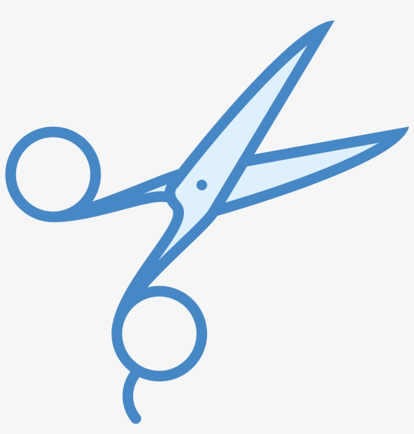 Barber Scissors Icon - Barbering Scissors Clipart, transparent png #647665