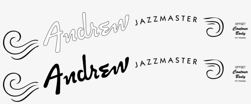 Image - Jazzmaster Decal, transparent png #648205