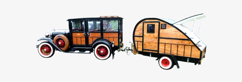 Caravan Clipart Vintage Wedding Car - Car, transparent png #648249