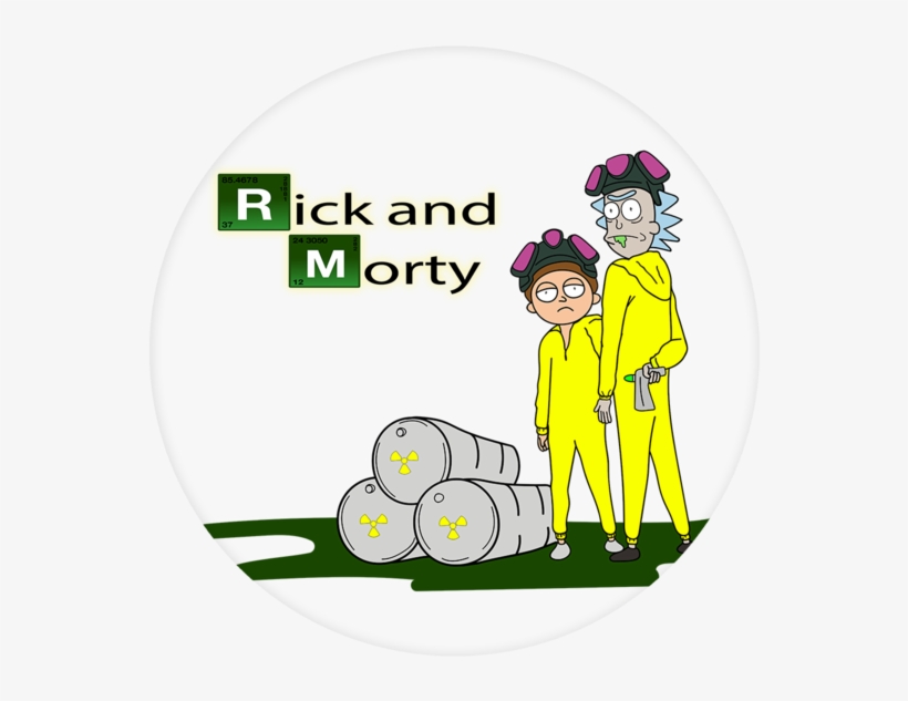 Rick And Morty Pop Grip - Breaking Bad De Rick Y Morty, transparent png #648437