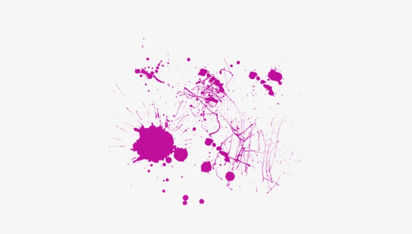 Purple Ink Splat Png - Art Print: Orlov's Red, 24x32in., transparent png #648676