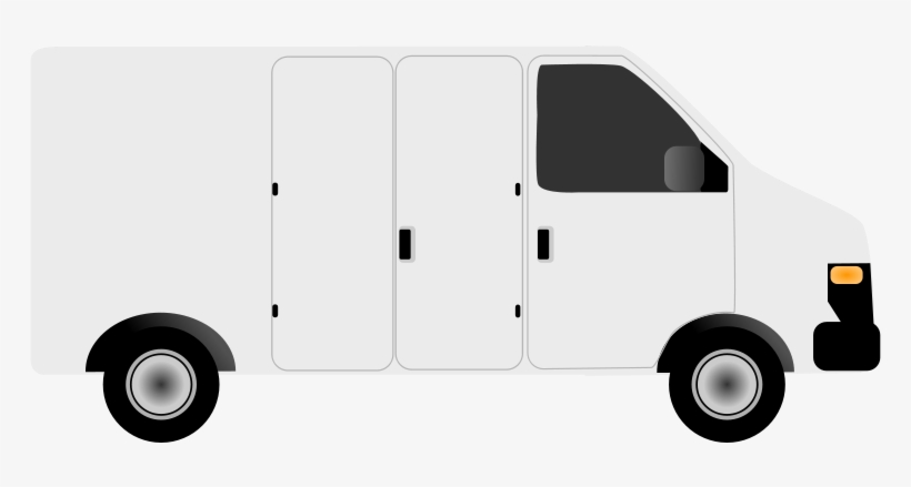 Vans Clipart Vehicle - Generic Van, transparent png #648793