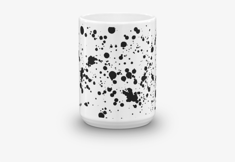 Ink Splatter Grunge Mug - Manchas De Tinta Png, transparent png #648815