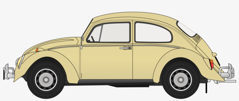 Vector Graphics,free Illustrations - Volkswagen Beetle Clip Art, transparent png #648819