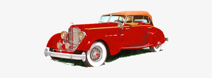 New Parts For Classic Antique Packard Cars - 1934 Packard Le Baron Dual Cowl Phaeton, transparent png #648932