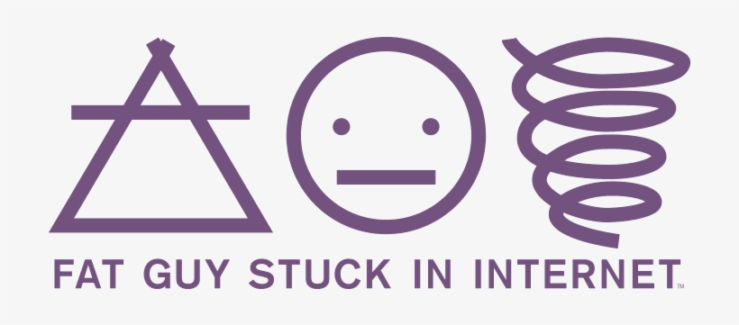 Fat Guy Stuck In Internet, transparent png #649006