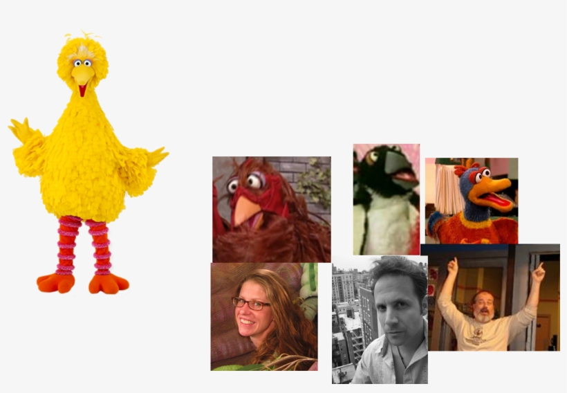 Muppet Wiki Behind The Scenes Photos Sesame Street - Big Bird And Tweety Bird, transparent png #649600