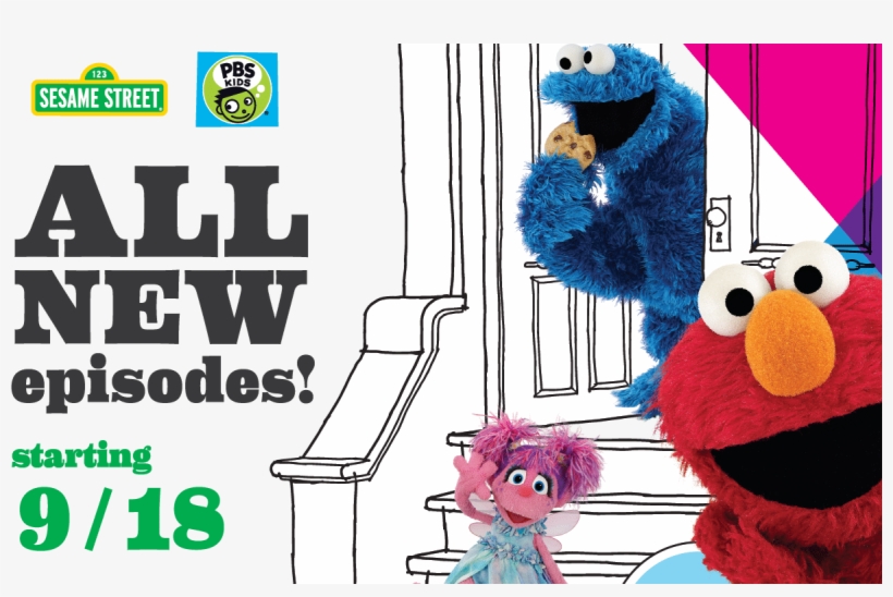 This September, <em>sesame Street</em> Premieres Its - Sesame Street, transparent png #649878
