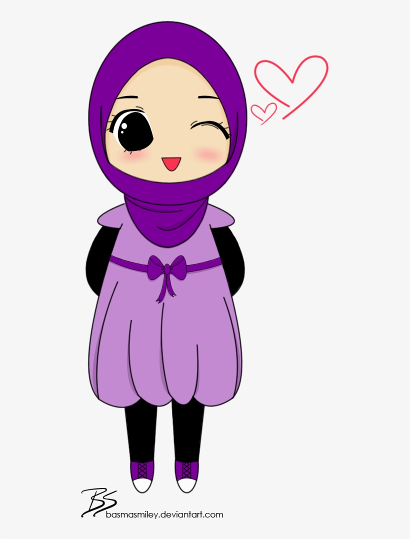 Female Muslim Chibi By ~basmasmiley On Deviantart Chibi - Funny Shayari In Hindi On Friends, transparent png #649978