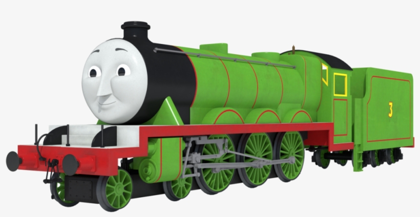 Cgi Henry The Green Engine New Shape By Skarloeythegreat-d9jtabv - Henry Green Engine Cgi, transparent png #6400120