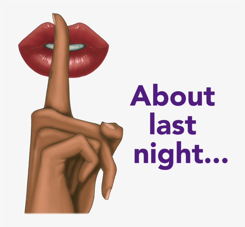 Shh, transparent png #6400298